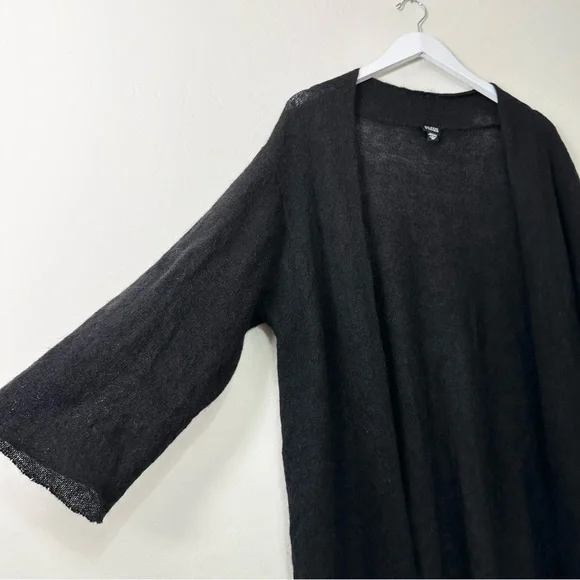 Eileen Fisher Mohair Wool Slouchy Oversized Cardigan - Picture 4 of 11